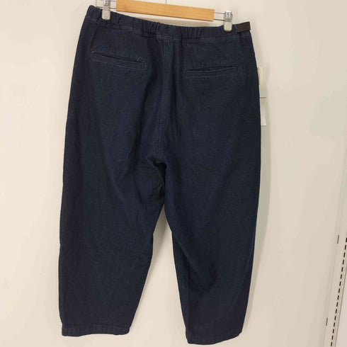 フリークスストア FREAKS STORE ルーズフィット ウェービングベルト クロップド デニムパンツ メンズ JPN:M
