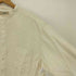 TRAVEL SMITH シルク コットン 織り バンドカラー シャツ カットオフ メンズ import:XL