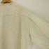 TRAVEL SMITH シルク コットン 織り バンドカラー シャツ カットオフ メンズ import:XL