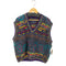 クージー COOGI 総柄 3D KNIT VEST メンズ import:XL