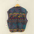 クージー COOGI 総柄 3D KNIT VEST メンズ import:XL