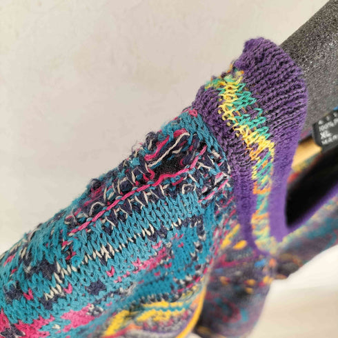 クージー COOGI 総柄 3D KNIT VEST メンズ import:XL