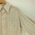 ガント GANT 60-70S USA製 NORTON DITTO Durable Press デカ襟芯 ユニオンチケット ステンシル 織り 総柄 L/S チェック シャツ メンズ
