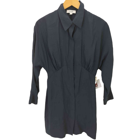 コス COS シャツ ミディ ワンピース ロングシャツ レディース EUR 32