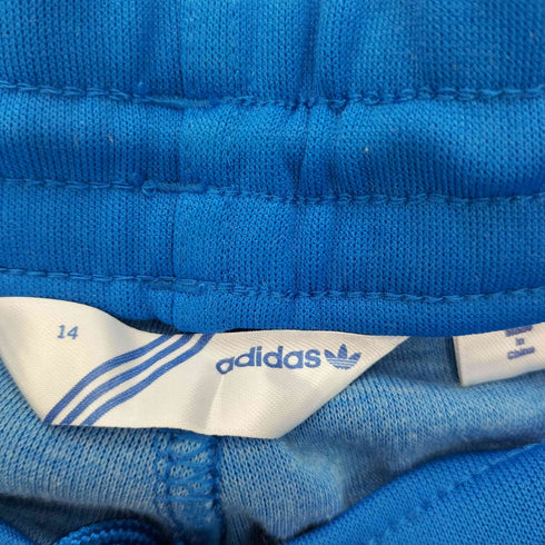 アディダス adidas トレフォイル ロゴ プリント サイド スリーストライプ 裾ジップ トラックパンツ ジャージ メンズ 14