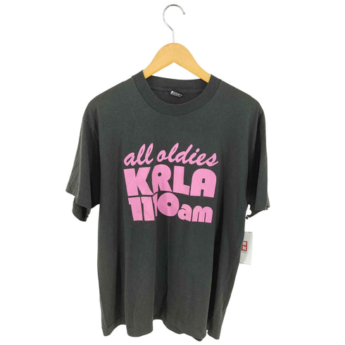 スクリーンスターズ SCREEN STARS USA製 KRLA 1110am クルーネックTシャツ メンズ import:XL