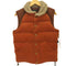 バルデセブンティセブン Varde77 14AW SUEDE&CORDUROY DOWN VEST スウェード コーデュロイ ダウン ベスト メンズ
