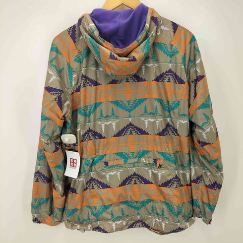 ナイキエーシージー NIKE ACG 00S コラボ ロゴ 刺繍 総柄 マウンテンパーカー 08AW メンズ import:S