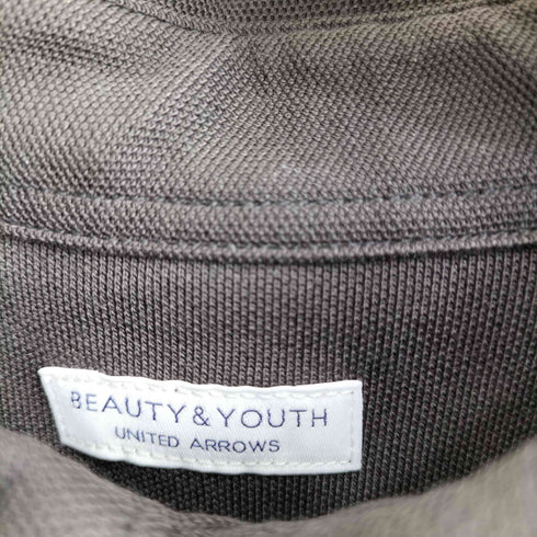 ビューティーアンドユースユナイテッドアローズ BEAUTY & YOUTH UNITED ARROWS 25ss ステイ クリーン ピケ BD ポロシャツ抗菌・防臭 メンズ JPN:L