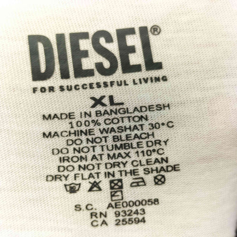 ディーゼル DIESEL S/S Tシャツ メンズ import:XL