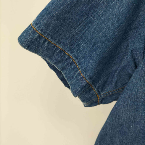 サンカ Sanca スキッパーデニムブラウス メンズ JPN:1