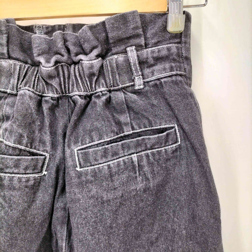 カプリシュレマージュ CAPRICIEUX LEMAGE 23SS ベルト付 ワイド デニム パンツ レディース JPN:38
