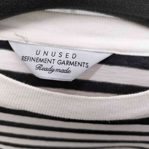 アンユーズド UNUSED S/S ボーダー柄クルーネックTシャツ メンズ JPN:1