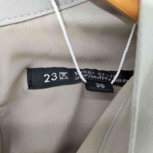 ニジュウサンク 23区 ノースリーブ ワンピース レディース JPN:38