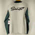 サルーテ SALUTE 両面プリント L/S Tシャツ メンズ import:M