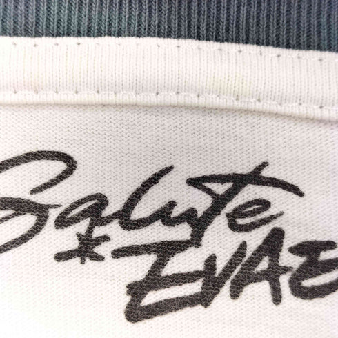 サルーテ SALUTE 両面プリント L/S Tシャツ メンズ import:M
