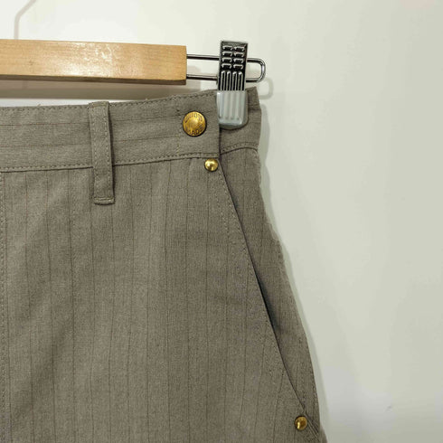 BARTEL PERFECTION サイドジップ ストライプ パンツ レディース 36