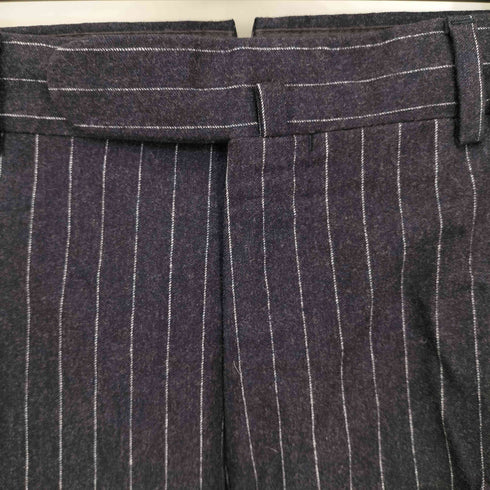 ボリオリ BOGLIOLI イタリア製 ピンストライプ ウールカシミヤ 3B テーラードジャケット センタープレス スラックスパンツ スーツ セットアップ メンズ 48