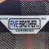ファイブブラザー FIVE BROTHER ヘビーフランネルワークシャツ ネルシャツ メンズ JPN:L