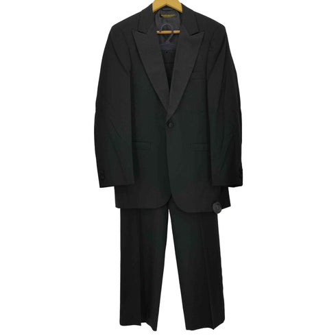 ブルックスブラザーズ BROOKS BROTHERS 襟シルク 1B テーラードジャケット サイドライン スラックスパンツ タキシード スーツ セットアップ メンズ AA