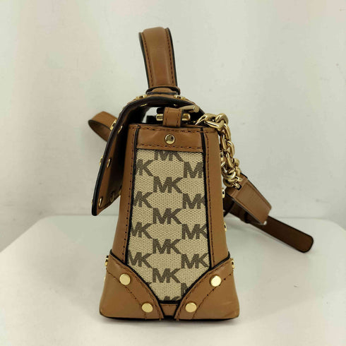 マイケルコース Michael Kors モノグラムスタッズショルダーバッグ レディース
