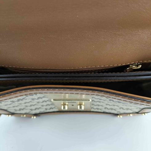マイケルコース Michael Kors モノグラムスタッズショルダーバッグ レディース