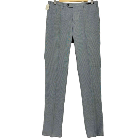 ピーティーゼロウーノ PT01 SLIM FIT 千鳥格子 センタープレス スラックスパンツ メンズ 50