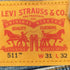 リーバイス Levis MID WASH SLIM FIT JEANS 511 ジーンズ スキニー スリムフィット デニム メンズ W31/L32
