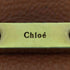 クロエ Chloe ロゴプレート リボンデザイン レザー 二つ折り財布 レディース