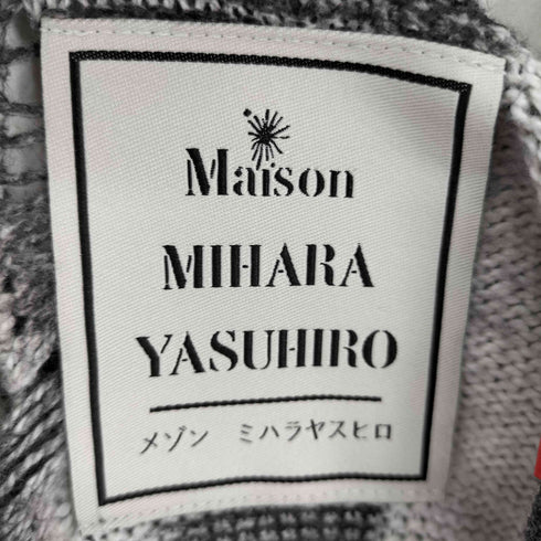 メゾンミハラヤスヒロ Maison MIHARA YASUHIRO オーバー スプレー ニット カーディガン メンズ JPN:48