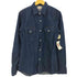 リー Lee 70S 復刻 DENIM WESTERN SHIRTS デニム ウエスタンシャツ メンズ JPN:L