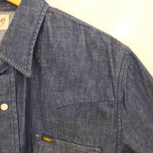 リー Lee 70S 復刻 DENIM WESTERN SHIRTS デニム ウエスタンシャツ メンズ JPN:L