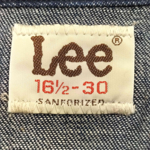 リー Lee 70S 復刻 DENIM WESTERN SHIRTS デニム ウエスタンシャツ メンズ JPN:L