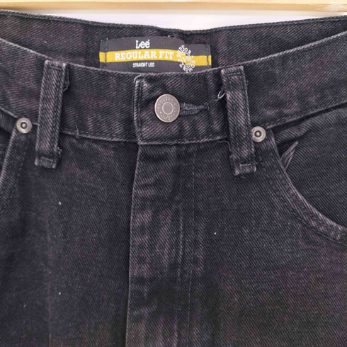 リー Lee REGULAR FIT ブラック デニム メンズ 33×34
