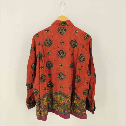 フィッチェ ficce L/S 総柄シャツ メンズ