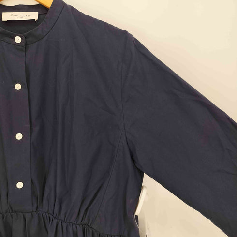 デミルクスビームス Demi-Luxe BEAMS 21AW ペプラム ギャザー ブラウス レディース JPN:38
