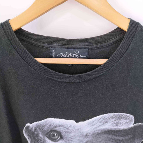 ミルクボーイ MILKBOY ウサギ 両面プリント Tシャツ メンズ JPN:L