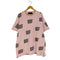 ミルクボーイ MILKBOY CARTOON LOGO 総柄 プリント Tシャツ メンズ XXL