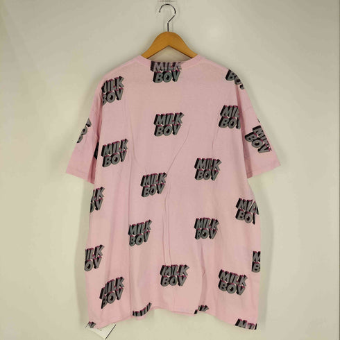 ミルクボーイ MILKBOY CARTOON LOGO 総柄 プリント Tシャツ メンズ XXL