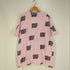 ミルクボーイ MILKBOY CARTOON LOGO 総柄 プリント Tシャツ メンズ XXL
