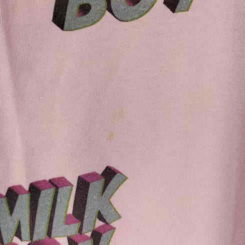 ミルクボーイ MILKBOY CARTOON LOGO 総柄 プリント Tシャツ メンズ XXL