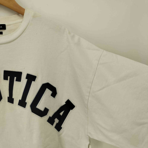 ノーティカ NAUTICA 21SS アーチロゴ ショートスリーブ Tシャツ メンズ import:L