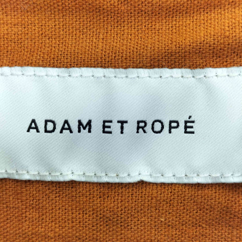 アダムエロペ Adam et Rope バンブー素材 ビックシルエット オープンカラー シャツ メンズ JPN:L