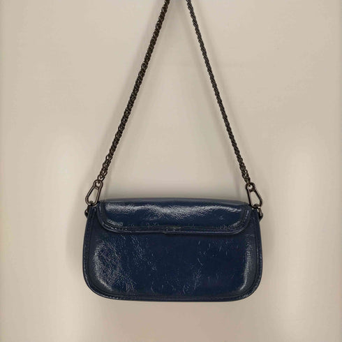 ザラ ZARA エナメルショルダーバック レディース