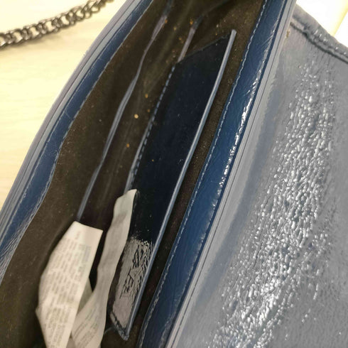 ザラ ZARA エナメルショルダーバック レディース