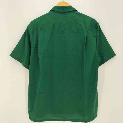 アダムエロペ Adam et Rope FITTYFLAX リネン混 オープンカラー シャツ メンズ JPN:M