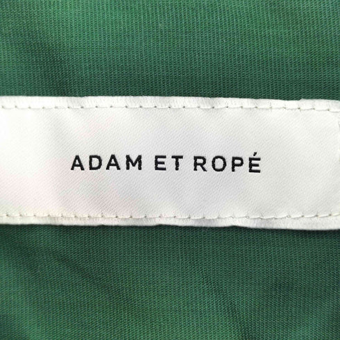 アダムエロペ Adam et Rope FITTYFLAX リネン混 オープンカラー シャツ メンズ JPN:M
