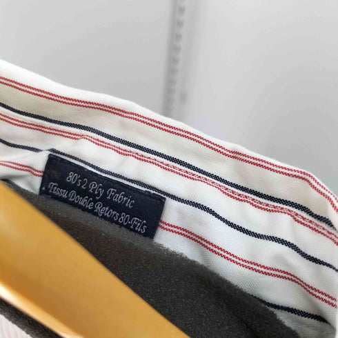 トミーヒルフィガー TOMMY HILFIGER CUSTOM FIT COUPE AJUSTEE ストライプ L/S シャツ メンズ JPN:L