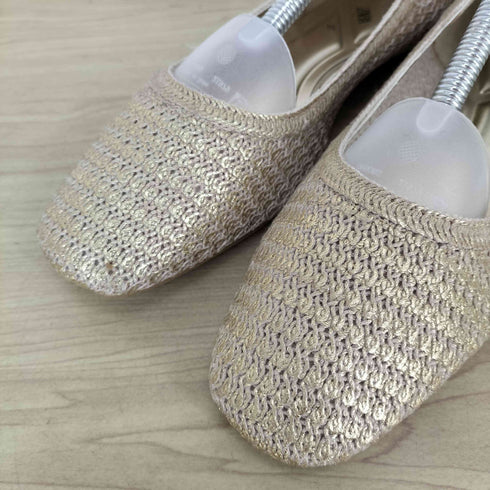 ザラ ZARA チェーンストラップ メッシュパンプス レディース 37