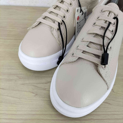 ザラ ZARA レースアップ プラットフォーム スニーカー レディース 37